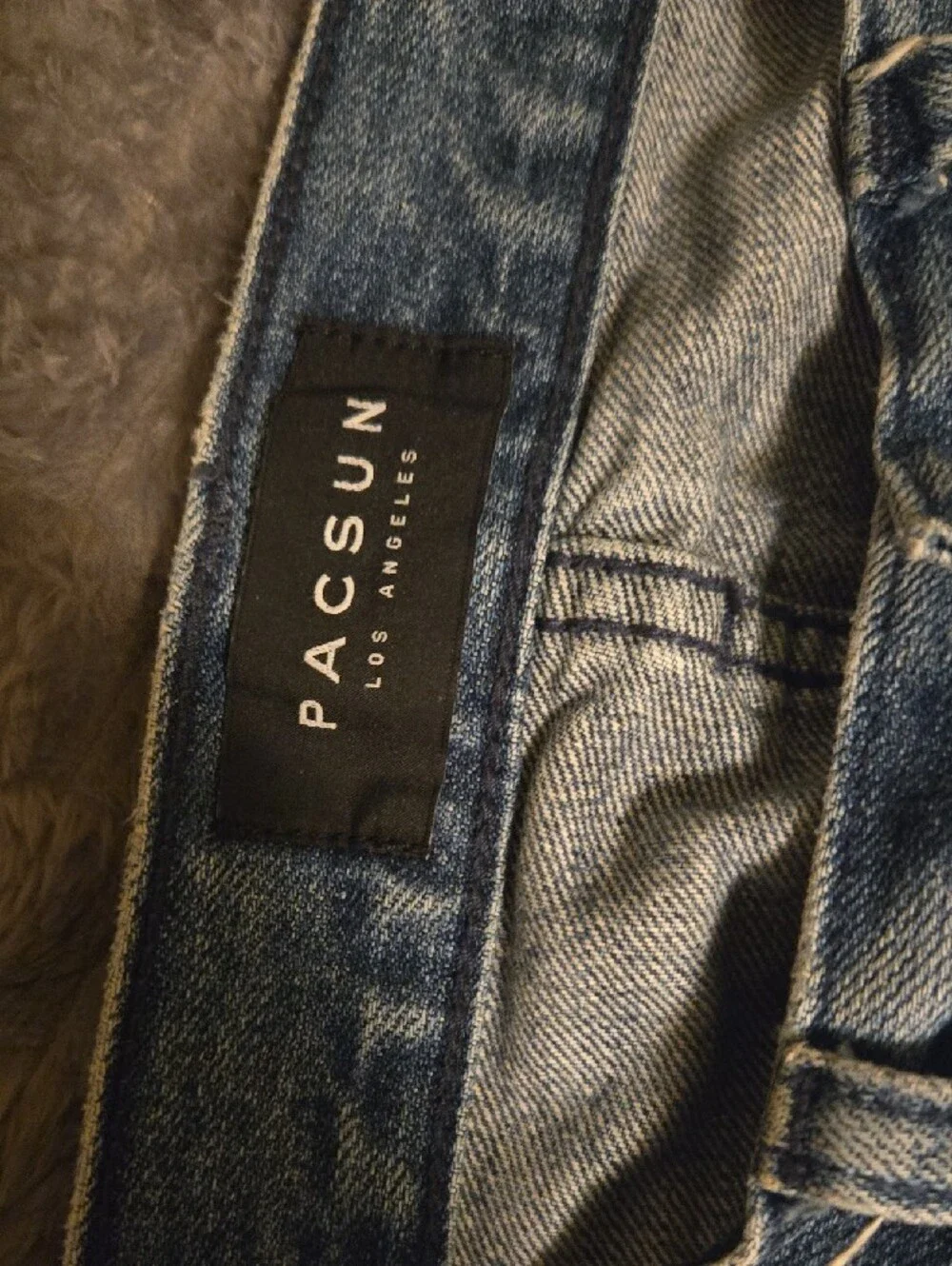 PacSun Men's Distressed Skinny Light Wash Denim Ripped Jeans Size 30x30